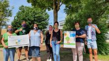 Masken-Nähprojekt wird ausgezeichnet. Foto: Talschule